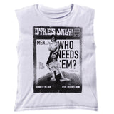 Dykes Only Muscle Tee- Peace & Power