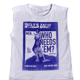 Dykes Only Muscle Tee- Peace & Power