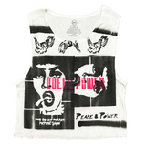 Graffiti Queer Power Tank Top- Peace & Power